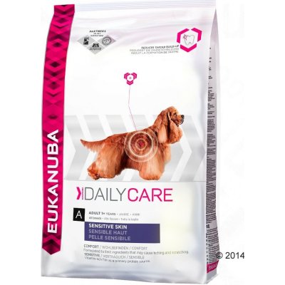 Eukanuba Daily Care Sensitive Skin 2 x 12 kg – Zboží Mobilmania