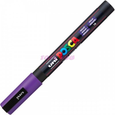 Uni Posca PC-3M fialový – Sleviste.cz