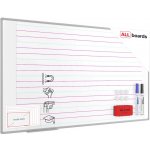 Allboards TE17103L Bílá suchostíratelná tabule 170 × 100 cm – Zboží Živě