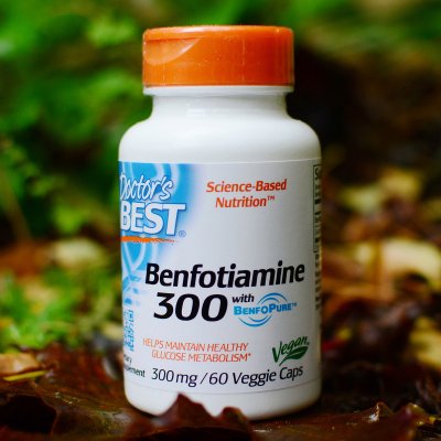Doctor's Best Benfotiamin 300 mg x 60 kapslí