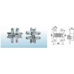 Satos Skrytý závěs Cr-SAT h18x44-5kg – Hledejceny.cz