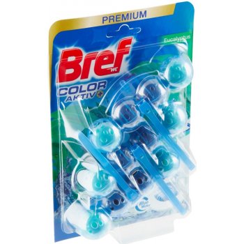 Bref Color Aktiv WC blok s vůní moře 3 x 50 g