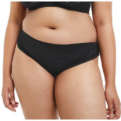 Calvin Klein Dámské kalhotky Bikini PLUS SIZE QF7065EUB1 černá – Zboží Mobilmania