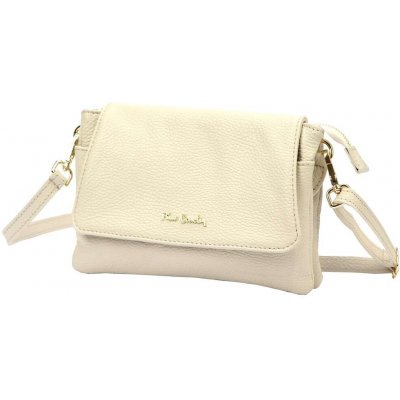 Pierre Cardin FRZ 55080 DOLLARO dámská Kůže Přírodní taška přes Rameno crossbody Krémová