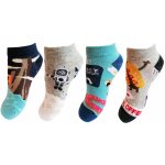 Aura.Via GDF6993 Chlapecké kotníkové ponožky modrá/ vzor 1 Mix barev – Zboží Mobilmania