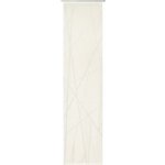 Japonská stěna na míru Beam, krémová, polotransparent, šířka 60 cm – Hledejceny.cz