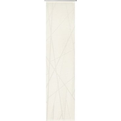 Japonská stěna na míru Beam, krémová, polotransparent, šířka 60 cm – Hledejceny.cz