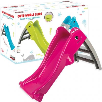 Pilsan plastová skluzavka Delfín růžová 110 cm – Zboží Dáma