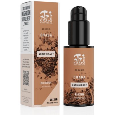 KÄÄPÄ Mushrooms Bio Chaga elixír s antioxidanty 50 ml – Hledejceny.cz