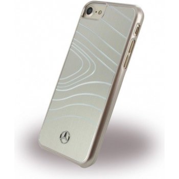 Pouzdro Mercedes Hard Case Wave III Alu iPhone 7 zlaté