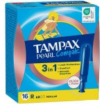Tampax Pearl Compak Regular Tampony s Aplikátorem 16 ks – Zboží Dáma