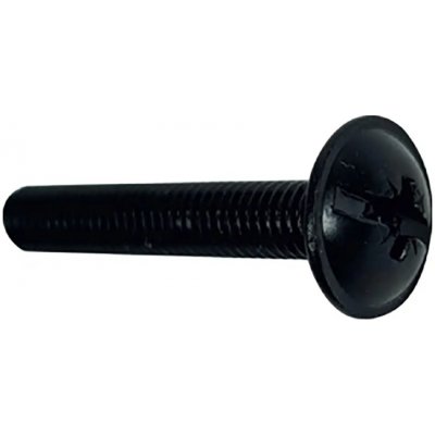 šroub s rámovou hlavou M5*10mm ČERNÝ Black Line (15ks) – Sleviste.cz