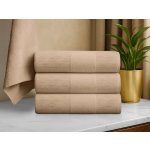 Textilomanie ručník CARRARA 60 x 100 cm světle hnědý – Zboží Dáma