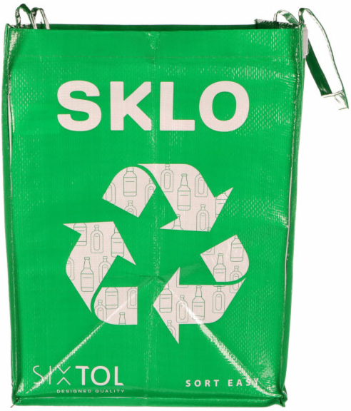 SIXTOL Tašky na tříděný odpad SORT EASY 3 30x30x40 cm 3 x 36 l 3 ks