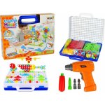 LeanToys Kreativní mozaikové puzzle 4 v 1 šroubovák 237 dílků – Hledejceny.cz