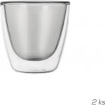 ORION Sklenice Double espresso Grey 2 x 110 ml – Zboží Mobilmania