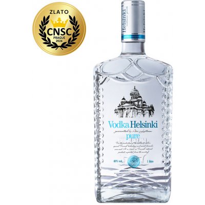 Vodka Helsinki Pure 40% 1 l (holá láhev) – Zboží Dáma