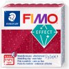 Modelovací hmota FIMO Staedtler GALAXY efekt 57g ČERVENÁ