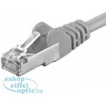 Premiumcord sp6ftp100 Patch, FTP, CAT6, AWG26, 10m, šedý – Zboží Živě