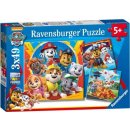 Ravensburger 050482 Tlapková patrola Hrátky v listí 3x49 dílků