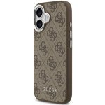 Guess 4G MagSafe Zadní Kryt pro iPhone 17 Brown – Zboží Mobilmania