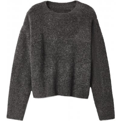 esmara Dámský pletený svetr s podílem vlny šedá – Zboží Mobilmania