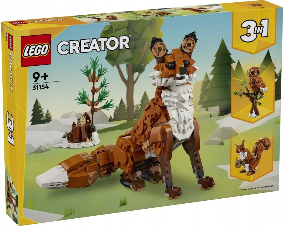 LEGO® Creator 31154 Zvířátka z lesa: Liška obecná