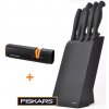 Sada nožů Fiskars Control sada 1073023 + ostřič Edge 1003098