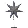 Vánoční osvětlení Star trading Stolní lampa hvězda OZEN V.80 cm šedá