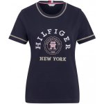 Tommy Hilfiger Tričko Newport Graphic dámské desert sky – Zboží Dáma