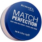 Rimmel London Match Perfection pudr 1 Transparent 10 g – Zbozi.Blesk.cz