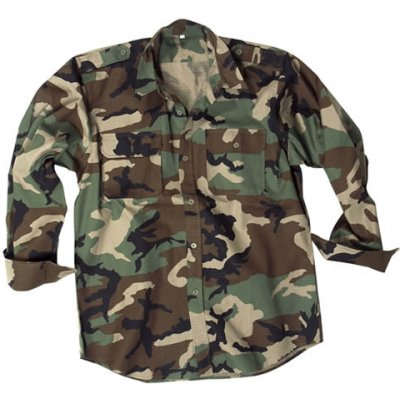 Košile Mil-Tec polní woodland – Hledejceny.cz