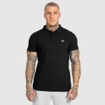 Iron Aesthetics pánské polo tričko Pique černé černá – Zboží Dáma