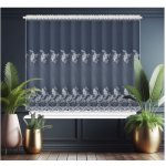 Fliying Hotová záclona s výšivkou L 105-3778, 400x150 cm – Zboží Dáma