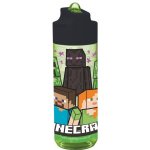 Stor Plastová láhev s výsuvnou brčkem MINECRAFT Tritan 540 ml – Zboží Mobilmania