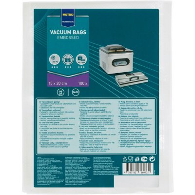 Metro professional Sáčky vakuovací vroubkované 15 x 20 cm 100 ks – Hledejceny.cz