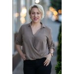 Italy fashion košile do gumy Natálie – Zboží Dáma