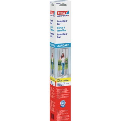 Tesa Síť lamelová na dveře, bílá 95 x 220 cm – Sleviste.cz