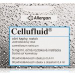 CELLUFLUID OPH 5MG/ML OPH GTT SOL MDC 30X0,4ML – Hledejceny.cz