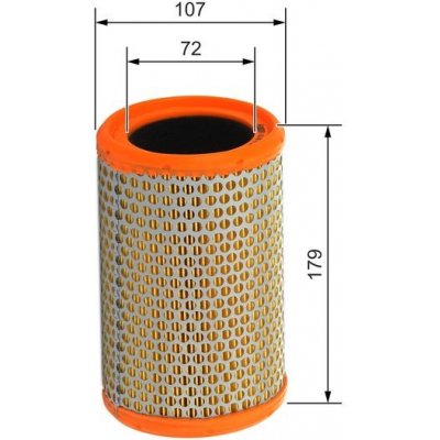 BOSCH F 026 400 011 Vzduchový filtr (F026400011) – Hledejceny.cz