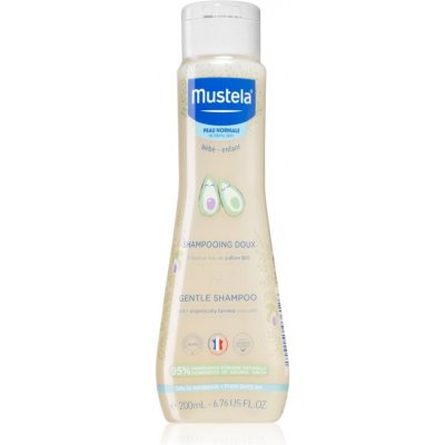 Mustela Bébé jemný šampon pro děti od narození 200 ml