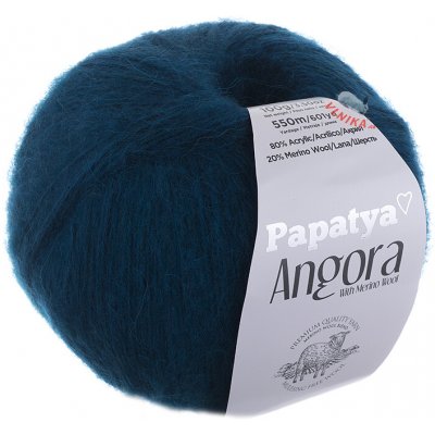 Kamgarn Příze Papatya Angora Merino Varianta: 5750 – Zboží Mobilmania