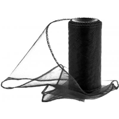 Organza 12 cm/10y černá – Sleviste.cz
