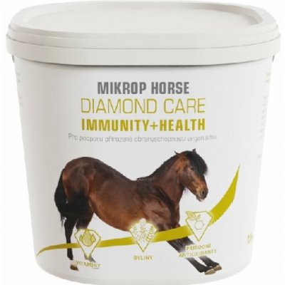 Mikrop Horse Diamond Care IMMUNITY + HEALTH podpora imunity a celkového zdraví 1,5 kg – Hledejceny.cz