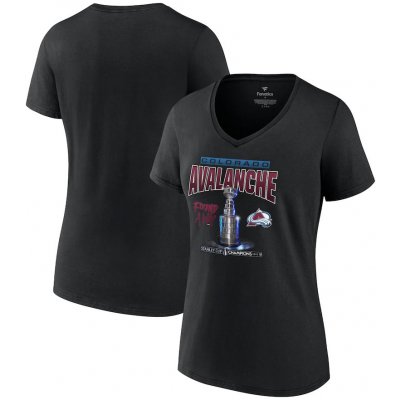 Fanatics Dámské tričko Colorado Avalanche 2022 Stanley Cup Champions Found A Way 3D V-Neck – Zboží Dáma