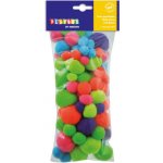 Playbox Bambulky různé velikosti 100 ks neonové barvy – Hledejceny.cz