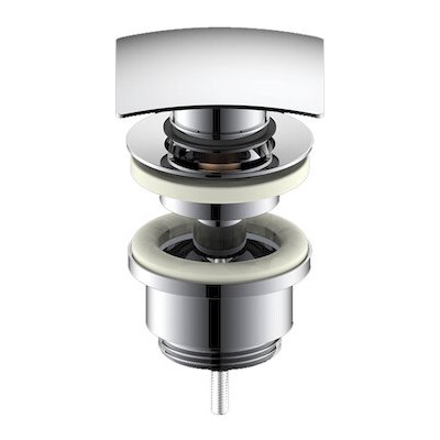 Umyvadlový vtok OPTIMA 5/4, clic-clac hranatý VF785CRQ – Zboží Dáma