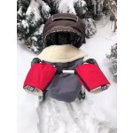 Kaarsgaren rukávník s beránkem z biobavlny červená – Zboží Dáma