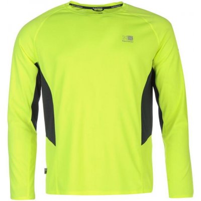 pánské tričko KARRIMOR FLUO YEL NVY – Hledejceny.cz