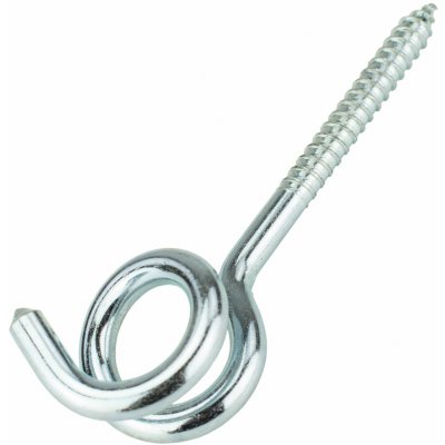 Hák houpačkový dvojitý s vrutem, 8,8x150mm, Zn – Zboží Mobilmania
